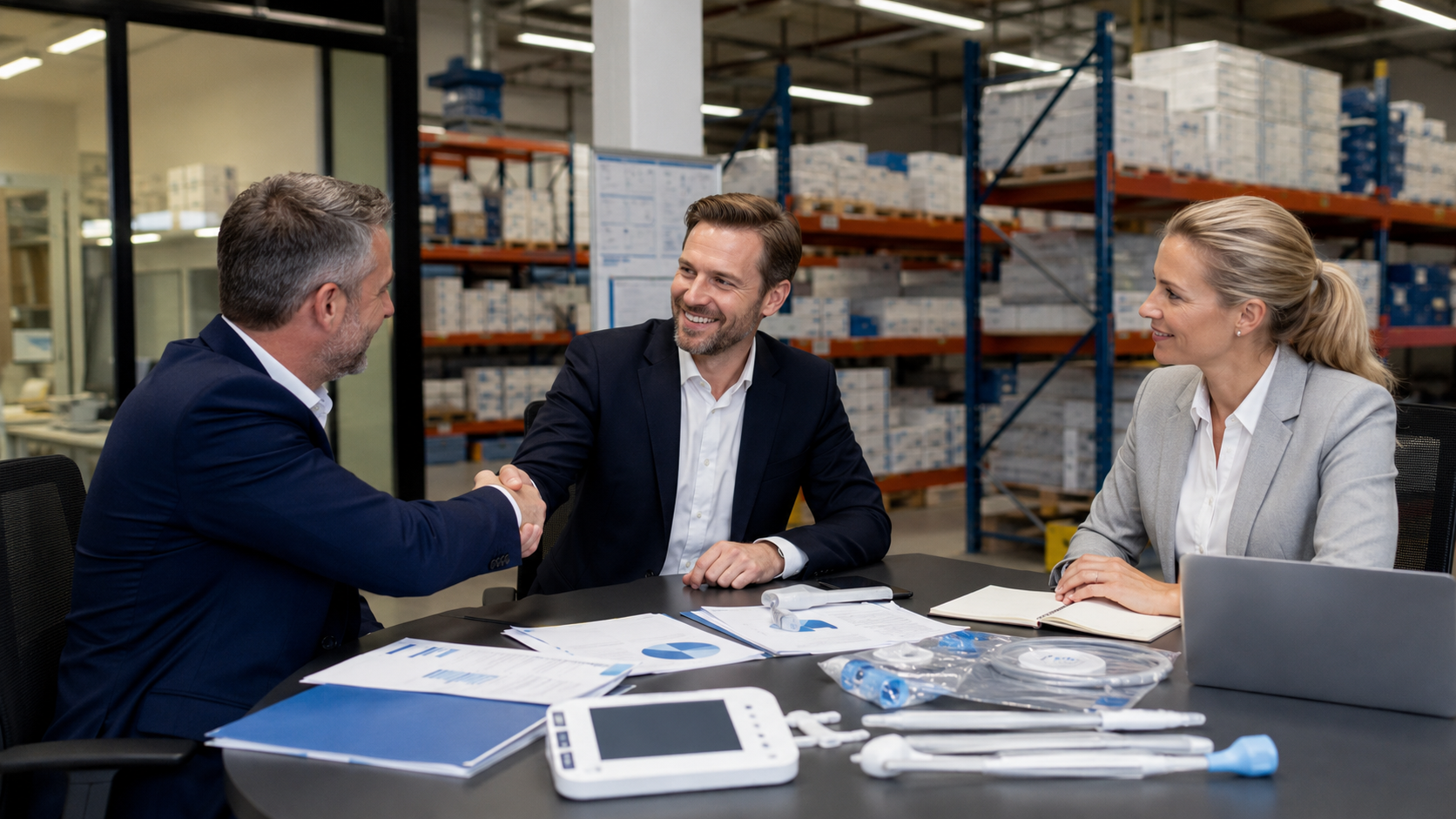 Distribution partnership discussion